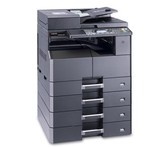 Kyocera TASKalfa 2021, P/C/S (FAX - optional), ч/б лазерный, A3, 20/10(A4/A3) стр/мин, 1800x600 dpi, 256 Мб, USB 2.0, Network (opt.), лоток 300 л., Duplex (opt.), без крышки, стартовый тонер 3000 стр.