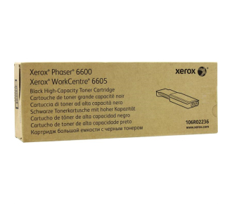 Тонер-картридж XEROX Phaser 6600/WC 6605 черный (8K)