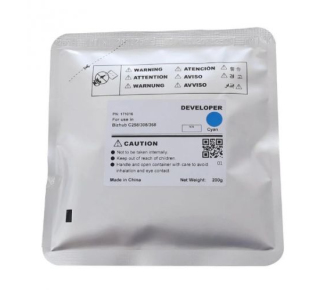 Девелопер для KONICA MINOLTA Bizhub C258/C308/C368 (CET) Cyan, 200г, 600000 стр., CET171016