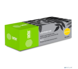 Картридж лазерный Cactus 106R03488 CS-PH6510X черный (5500стр.) для Xerox Phaser 6510/WC6515