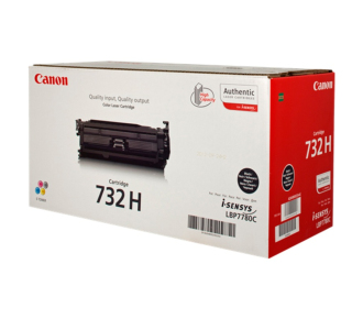 Тонер-картридж CANON 732HBk для LBP7780Cx черный увеличенный