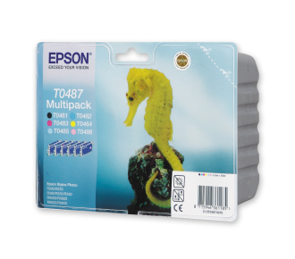 Набор картриджей Epson R300 (T048) Multi Pack (CMYKLcLm)