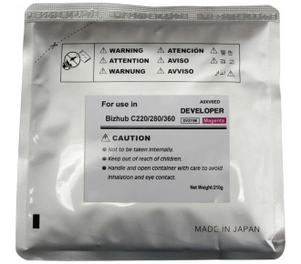 Девелопер для KONICA MINOLTA Bizhub C220/C280/C360 (CET) Magenta, 210г/пак, 114000 стр., CET8434