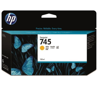 Картридж HP 745 струйный желтый (300 мл)