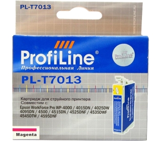 Картридж PL-T7013 для Epson Magenta пигмент ProfiLine