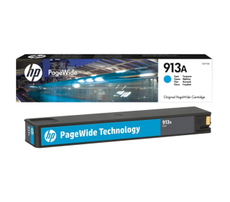 Картридж HP 913A струйный голубой (3000 стр)