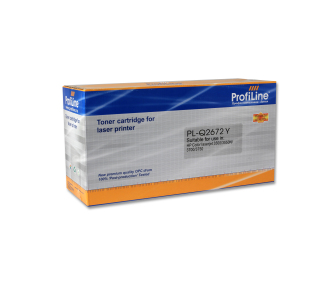 Картридж Q2672A (№309A) Yellow 4000 копий ProfiLine