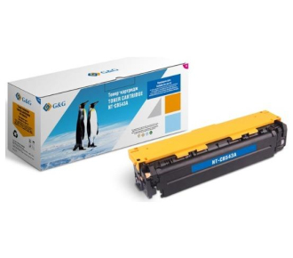Cartridge G&G for HP CLJ M254/280/281, with chip (1300стр.), пурпурный