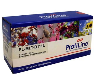 Картридж MLT-D111L (для аппаратов, выпущенных до 01.07.2017) 1800 копий ProfiLine