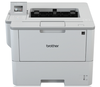 Brother HL-L6400DW Принтер, A4, 50 стр/мин, 512Мб, дуплекс, GigaLAN, WiFi, лоток 520л, NFC, USB, старт.картридж 12000стр (HLL6400DWR1)