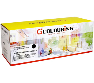 Картридж CE310A/CF350A/729 (№126A №130A) Black 1200 копий Colouring