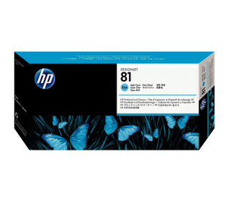 Печатающая головка HP 81 светло-голубая (1000 стр)