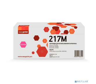 Easyprint TN-217M Картридж LB-217M для Brother HL-L3230CDW/DCP-L3550CDW/MFC-L3770CDW (2300 стр.) пурпурный