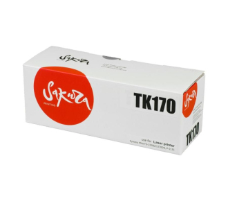 Картридж лазерный Sakura TK-170 для Kyocera черный совместимый