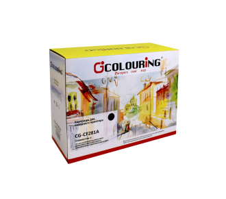 Картридж CF281A (№81A) 10550 копий Colouring