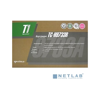 T2 C9733A Картридж (TC-H9733R) для Color LaserJet 5500/5550 (12000 стр.) Пурпурный,с чипом, Восстан.