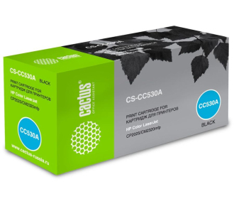 CACTUS CC530A Картридж (CS-CC530A) для Laser Jet CP2025/CM2320mfp, черный (восстан)