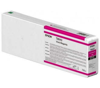 Картридж Epson Singlepack Vivid Magenta T804300 UltraChrome HDX/HD 700ml