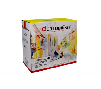 Картридж CF281X (№81X) 25000 копий Colouring