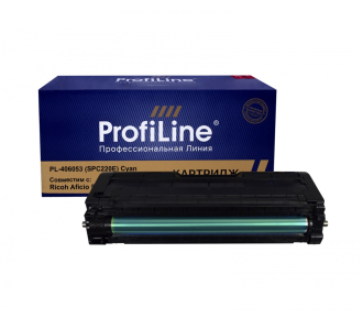 Картридж 406053 (SPC220E) Cyan 2300 копий ProfiLine