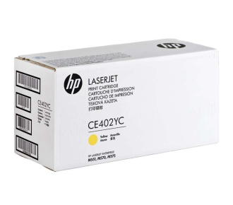 Cartridge HP 507Y для CLJ M551, желтый (7 800 стр.) (желтая упаковка)