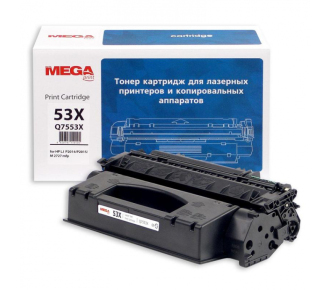 Картридж лазерный Promega print 53X Q7553X для HP черный совместимый повышенной емкости