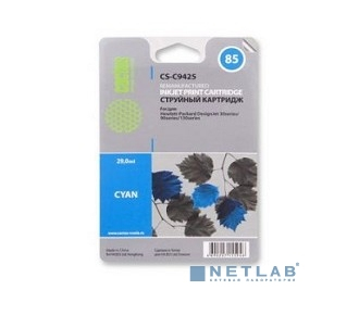 CACTUS C9425 Картридж струйный CS-C9425 №85 голубой для HP DJ 30/130 (29мл)