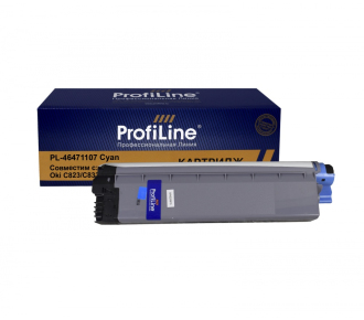 Картридж 46471107 Cyan 7000 копий ProfiLine
