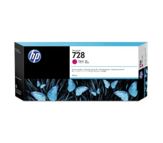 Картридж HP 728 струйный пурпурный (300 мл)