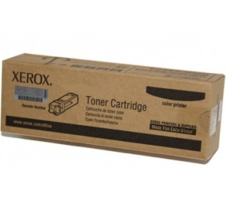 Тонер-картридж XEROX Phaser 6600/WC 6605 голубой (6K)