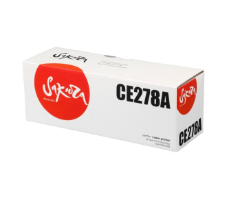 Картридж лазерный Sakura 78A CE278A для HP черный совместимый