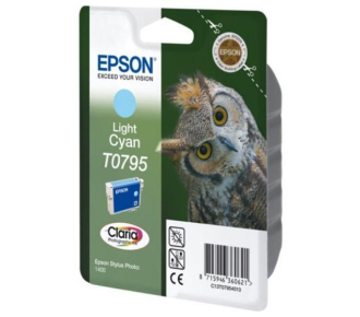 Картридж Epson Singlepack Light Cyan T0795 Claria Photographic Ink