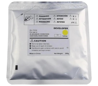 Девелопер для CANON iR ADVANCE C3320/3325i/3330/3525i/3530i (CET) Yellow, 200г, 240000 стр., CET171014