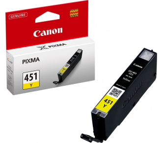 К-ж CANON CLI-451 Y стандартный желтый для PIXMA iP7240/MG6340