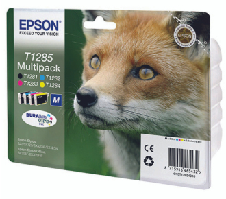 Набор картриджей EPSON T1285 для S22/SX125/SX425/BX305 (4 цвета)