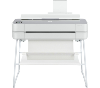 HP DesignJet Studio Steel 24-in Printer (24" or A1,4color,2400x1200dpi,1Gb,26spp(A1),USB/GigEth/Wi-Fi,stand,mediabin,rollfeed,sheetfeed,tray50(A3/A4), autocutter,GL/2,RTL,2y warr, white)
