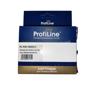 Струйный картридж PGI-1400XLC с чернилами Cyan ProfiLine