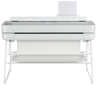 HP DesignJet Studio Steel 36-in Printer (36" or A0,4color,2400x1200dpi,1Gb,25spp(A1),USB/GigEth/Wi-Fi,stand,mediabin,rollfeed,sheetfeed,tray50(A3/A4), autocutter,GL/2,RTL,2y warr, white)