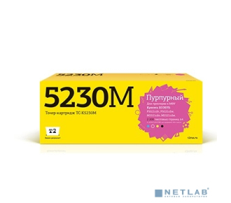T2 TK-5230M Тонер-картридж для Kyocera ECOSYS M5521cdn/M5521cdw/P5021cdn/P5021cdw (2200 стр.) пурпурный, с чипом