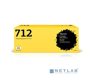 T2 Cartridge 712/CB435A Картридж (TC-C712) для LBP3010/3010B/3100/LaserJet P1005/P1006(1500 стр) с чипом