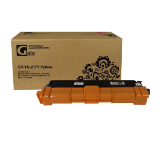 Картридж TN-217Y Yellow 2300 копий GalaPrint