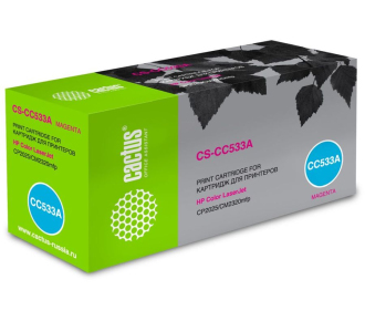 CACTUS CC533A Картридж (CS-CC533A) для Laser Jet CP2025/CM2320mfp, пурпурный (восстан)