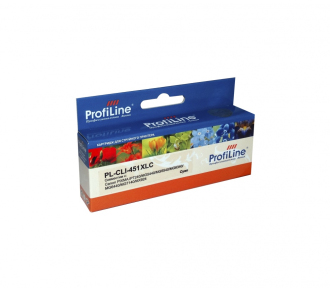 PL-CLI-451C XL для Canon PIXMA iP7240/MG5440/MG5540/MG6340/MG6440/MG7140/MX924 Cyan водн PL