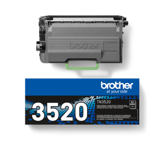 Тонер-картридж BROTHER TN-3520P HL-L6400DW, MFC-L6900DW (20 000стр) ориг, коричневая коробка