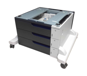 HP Accessory - LaserJet CP5525 3X500 Feeder Stand