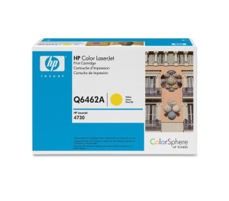 Cartridge HP для CLJ 4730, желтый (12 000 стр.) (белая упаковка)