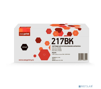 Easyprint TN-217BK Картридж LB-217BK для Brother HL-L3230CDW/DCP-L3550CDW/MFC-L3770CDW (3000 стр.) черный