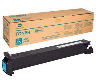 Тонер-картридж Konica Minolta TN-314C синий 20K для bizhub C353
