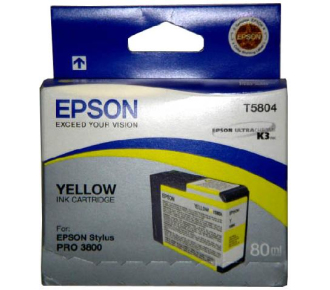 Картридж Epson Stylus Pro 3800 Ink Картридж (80ml) Yellow