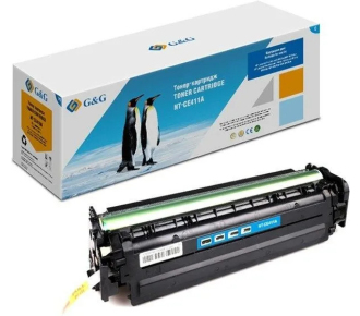Cartridge G&G for HP CLJ M351/M375/M451/M475, with chip (2600стр.), голубой